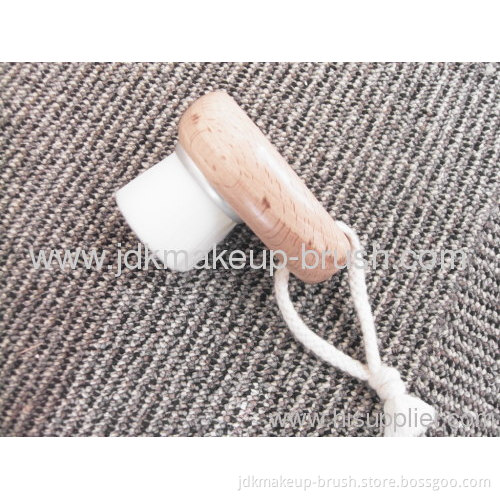 Nylon Hair Face Cleaning Brush With Wooden Handle